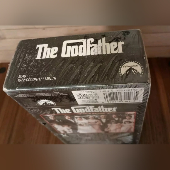 VHS tapes The Godfather sealed 8049 Paramount Pictures - Picture 5 of 8